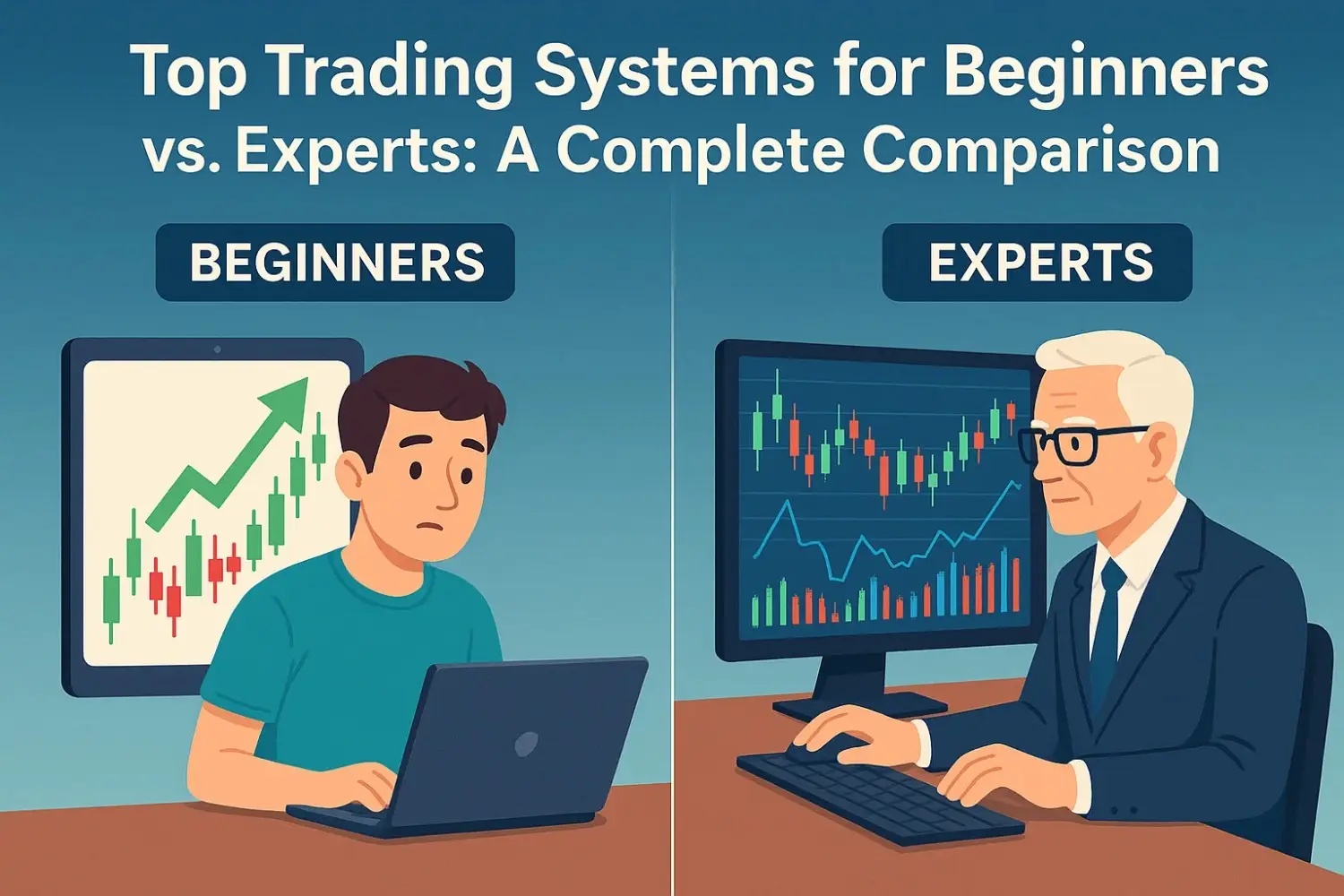 Top Trading Systems for Beginners vs. Experts: A Complete Comparison
