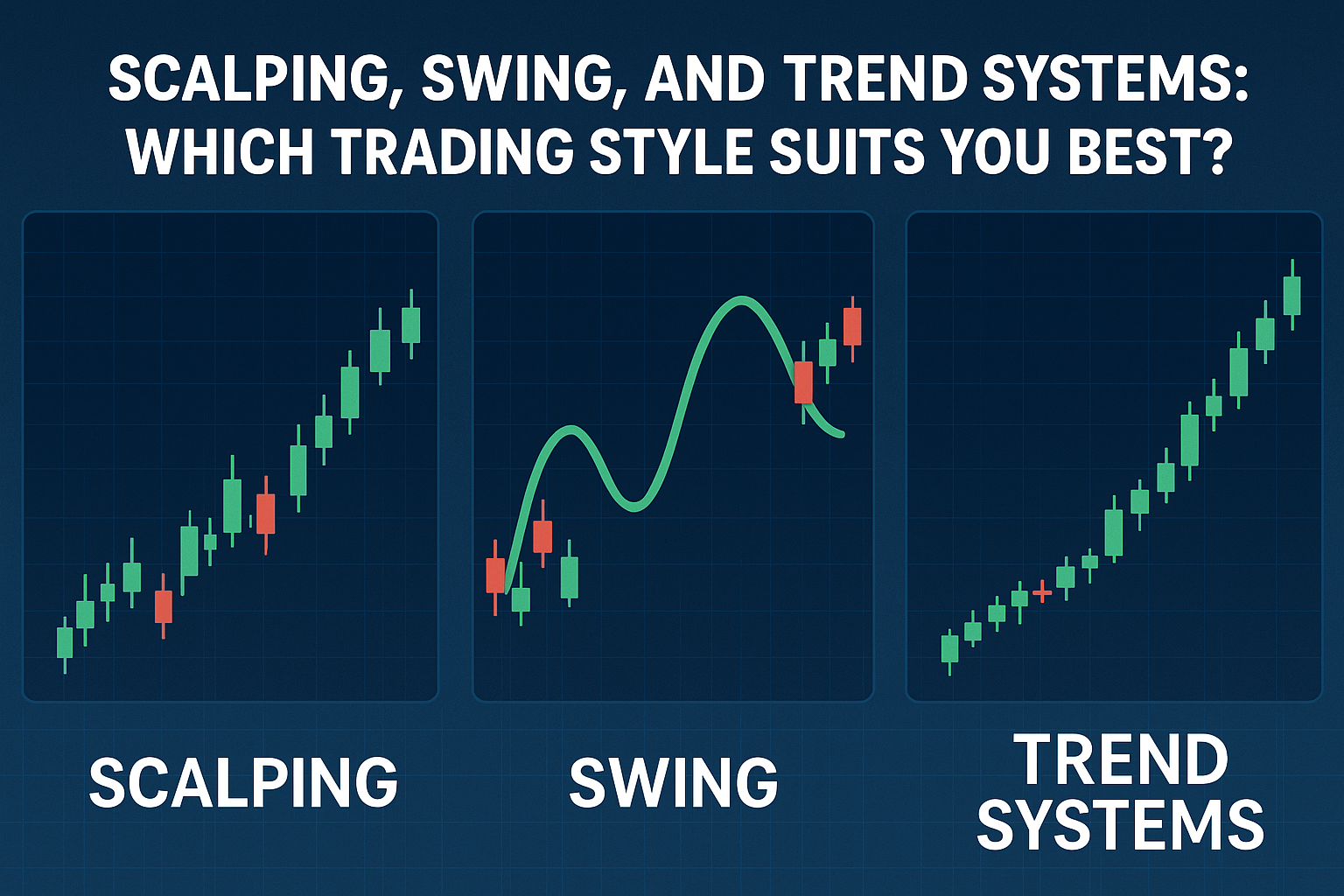 Scalping, Swing, and Trend Systems Which Trading Style Suits You Best